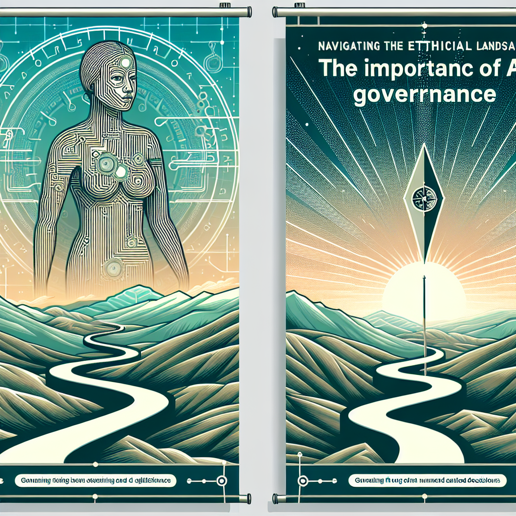 Navigating the Ethical Landscape: The Importance of AI Governance