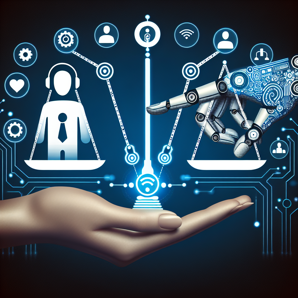 Balancing Automation and Human Touch in HR with Artificial Intelligence