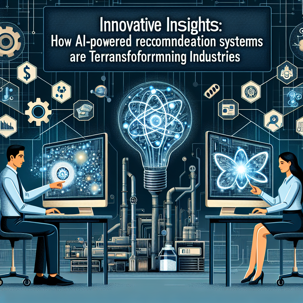 Innovative Insights: How AI-Powered Recommendation Systems are Transforming Industries