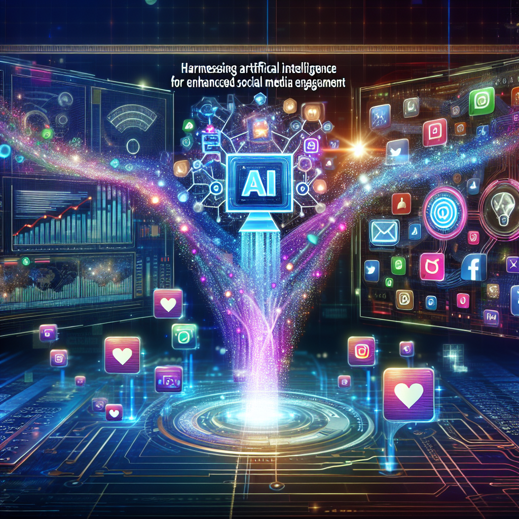 Harnessing Artificial Intelligence for Enhanced Social Media Engagement