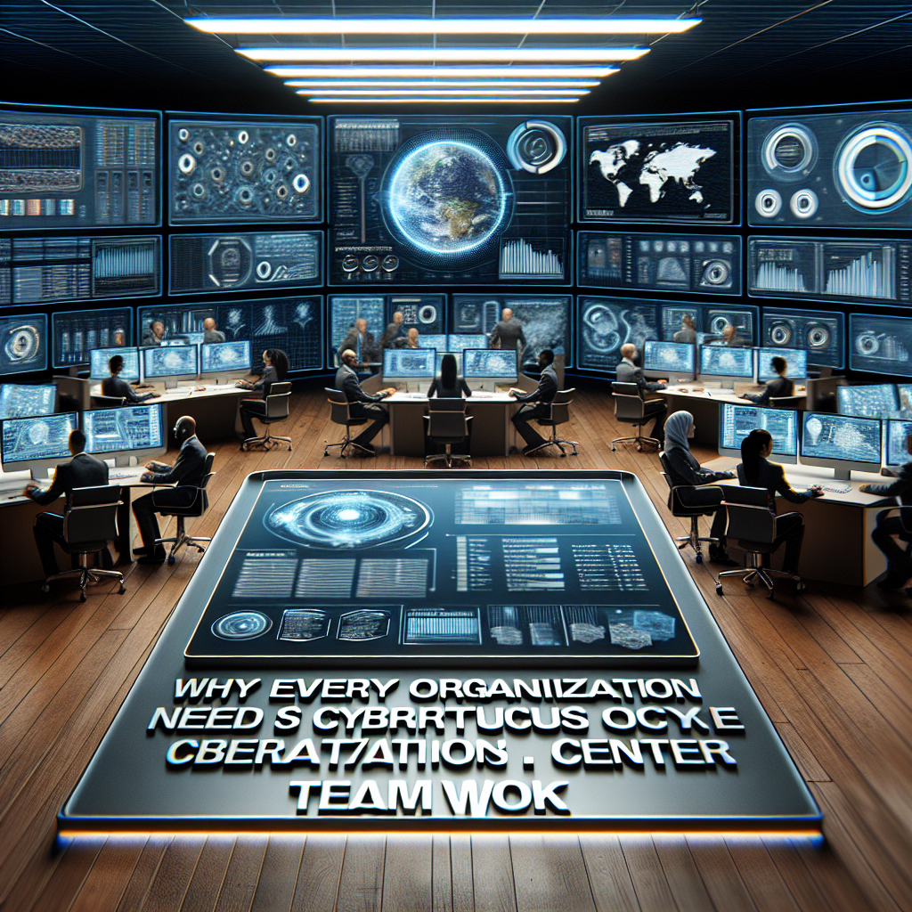 Why Every Organization Needs a Security Operations Center