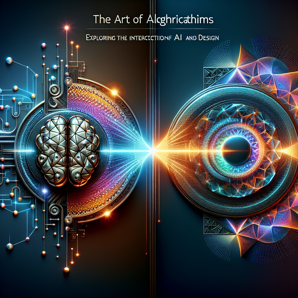 The Art of Algorithms: Exploring the Intersection of AI and Design