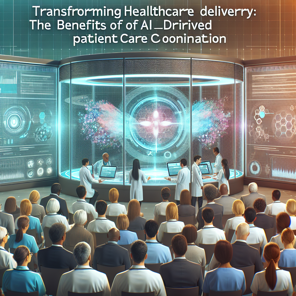 Transforming Healthcare Delivery: The Benefits of AI-Driven Patient Care Coordination