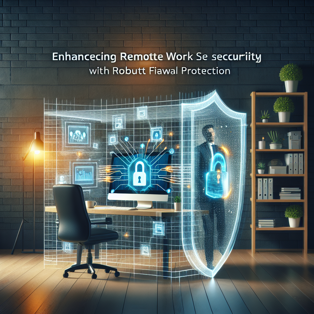 Enhancing Remote Work Security with Robust Firewall Protection