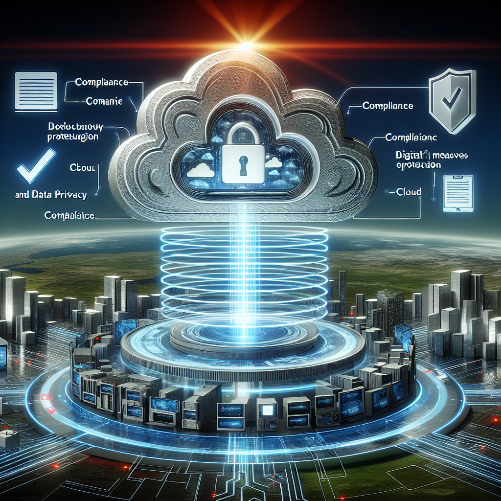 Ensuring Compliance and Data Privacy with Robust Cloud Security Measures